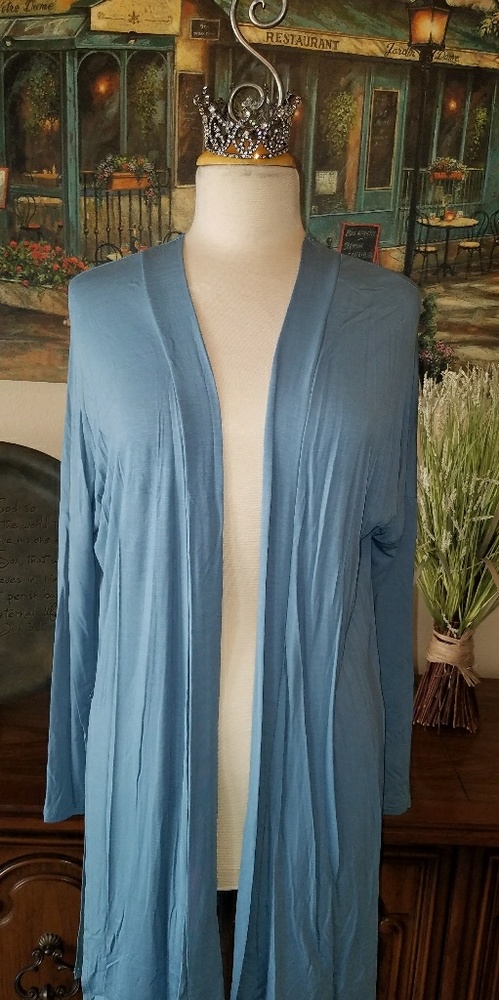 Cardigans Slate Blue
